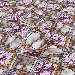 DZ-1026 PREMIUM COTTON KING BEDSHEET 3 PCS