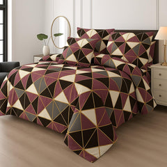 Black Cheetah 7 Pcs Comforter Set Nishat-2099 ( Light Filling)