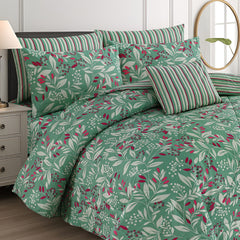 Bulin Double Bed 6 pc Winter Razai Set (Heavy Filling) DZ-37