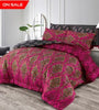 Double Bed 6 pc Winter Razai Set (Heavy Filling) DZ-32