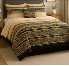 Double Bed 6 pc Winter Razai Set (Heavy Filling) DZ-10