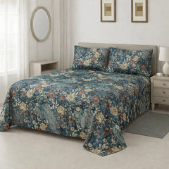 PRINTED PURE COTTON BEDSHEET ASH-4083