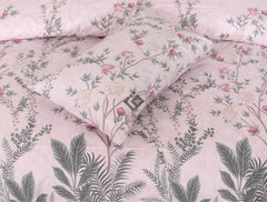 B.B PINK COTTON KING BEDSHEET 3 PCS
