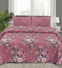 PINKION COTTON KING BEDSHEET 3 PCS