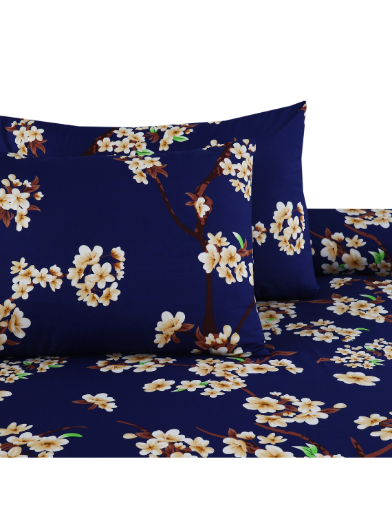 MICR-118 PREMIUM COTTON KING BEDSHEET 3 PCS