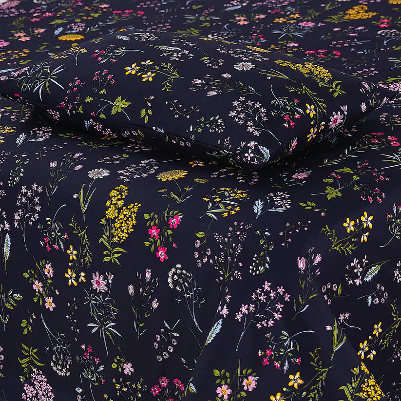 CLASSIC GRAY PRINTED PURE COTTON BEDSHEET ASH-4007