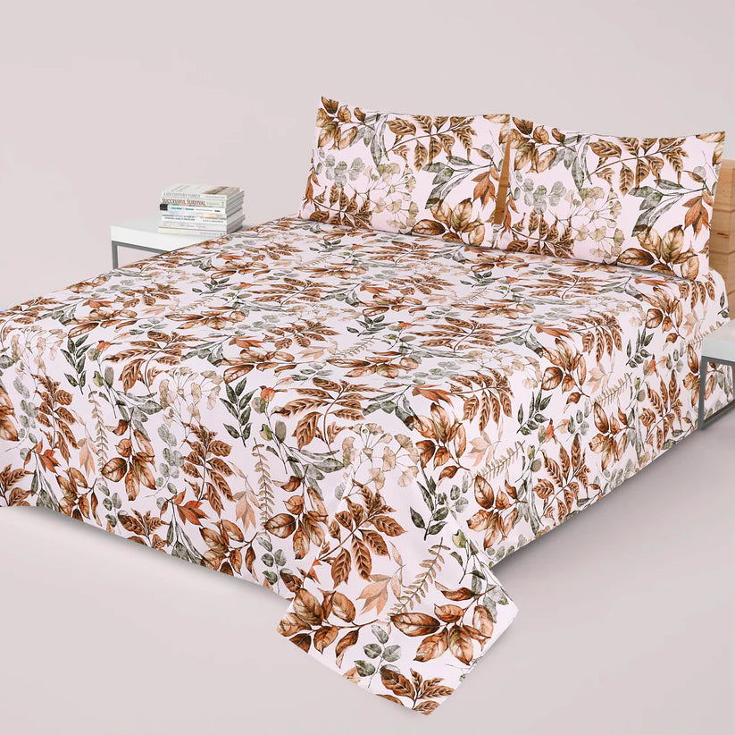 BOXI PREMIUM COTTON KING BEDSHEET 3 PCS