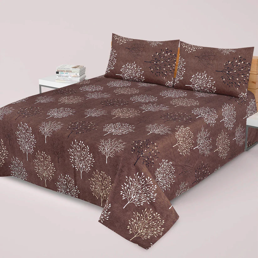 XARA PREMIUM COTTON KING BEDSHEET 3 PCS