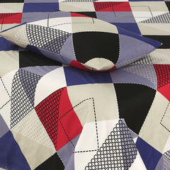 AESTHETIC SKINY  PRINTED PURE COTTON BEDSHEET NL-09