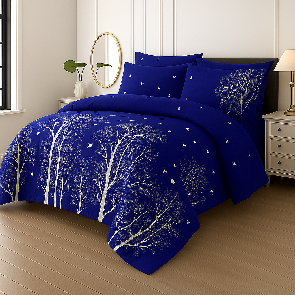7 Pcs Comforter Set DZ-110 ( light weight filling )