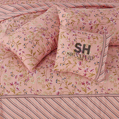 7 Pcs Comforter Set DZ-91 ( light weight filling )