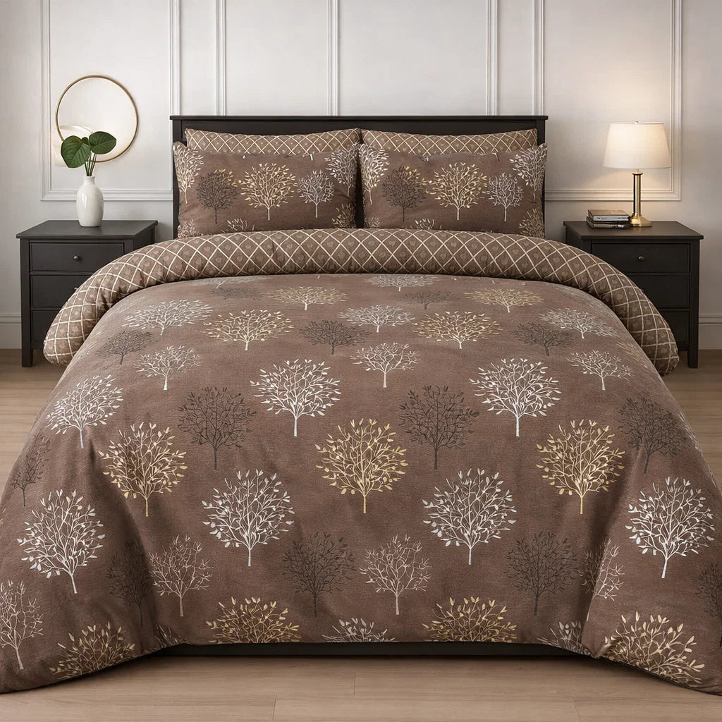 Winter Quilt/Razai Set SH-49 (Heavy polyester Filling)