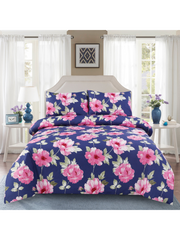 MICR-113 PREMIUM COTTON KING BEDSHEET 3 PCS