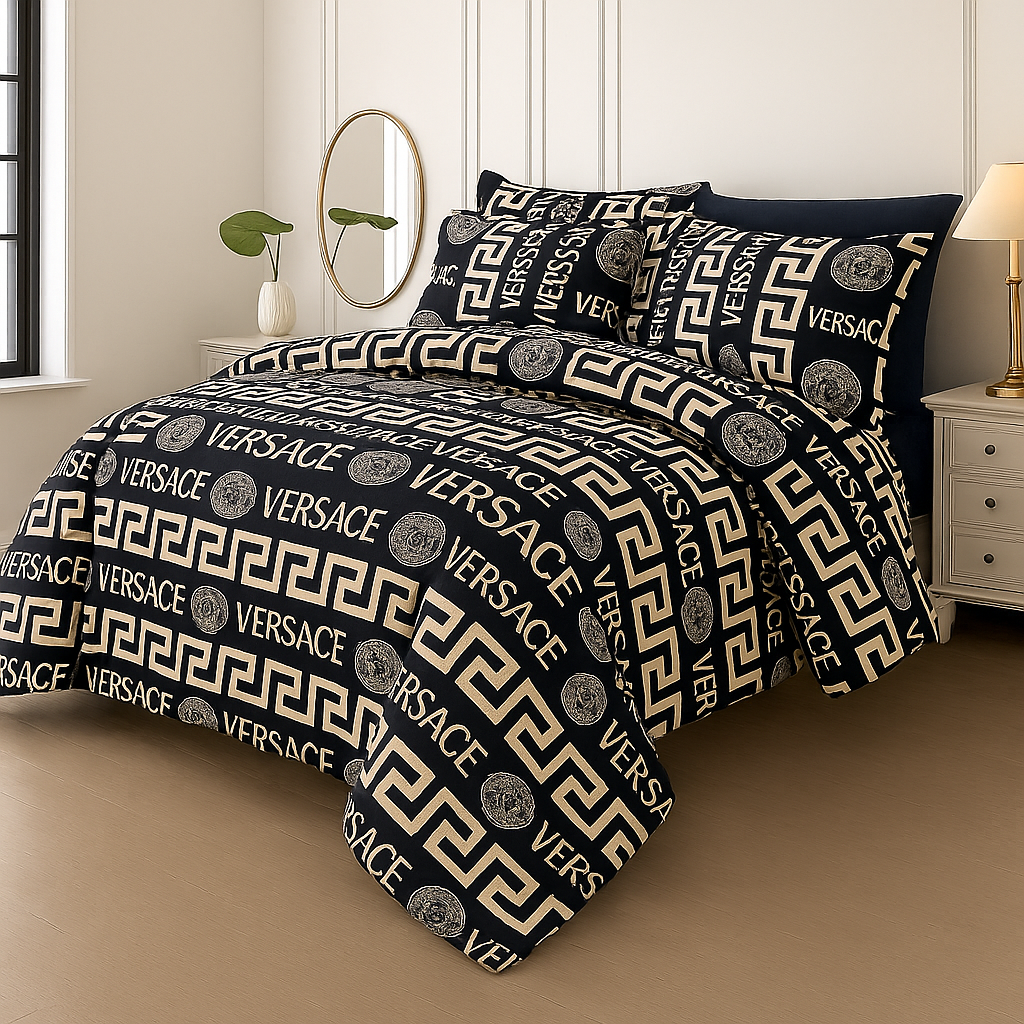 7 Pcs Comforter Set DZ-112 ( light weight filling )