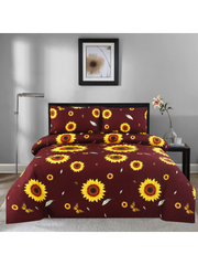 MICR-114 PREMIUM COTTON KING BEDSHEET 3 PCS