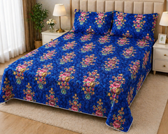 PRINTED PURE COTTON BEDSHEET ASH-5103