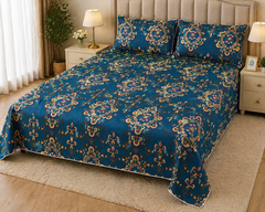 ZIG PRO 2 PREMIUM PURE COTTON KING BEDSHEET 3 PCS