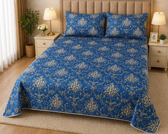 PRINTED PURE COTTON BEDSHEET ASH-4095
