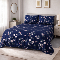 YORN BLUIN PREMIUM COTTON KING BEDSHEET 3 PCS