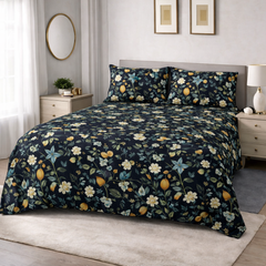 ROMA- PREMIUM COTTON KING BEDSHEET 3 PCS