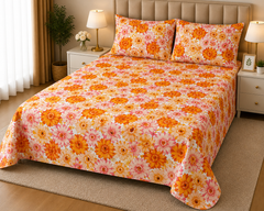 PLANE  PREMIUM COTTON KING BEDSHEET 3 PCS