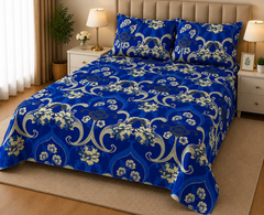 MICR-09 PREMIUM COTTON KING BEDSHEET 3 PCS