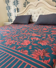 ZICW COTTON KING BEDSHEET 3 PCS