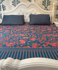ZICW COTTON KING BEDSHEET 3 PCS