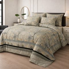 Winter Quilt/Razai Set SH-62 (Heavy polyester Filling)