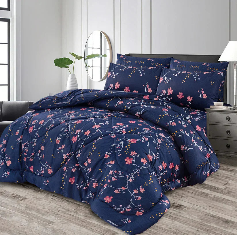 NIS-LIN MIX LEAF COTTON COMFORTER SET-7PCS