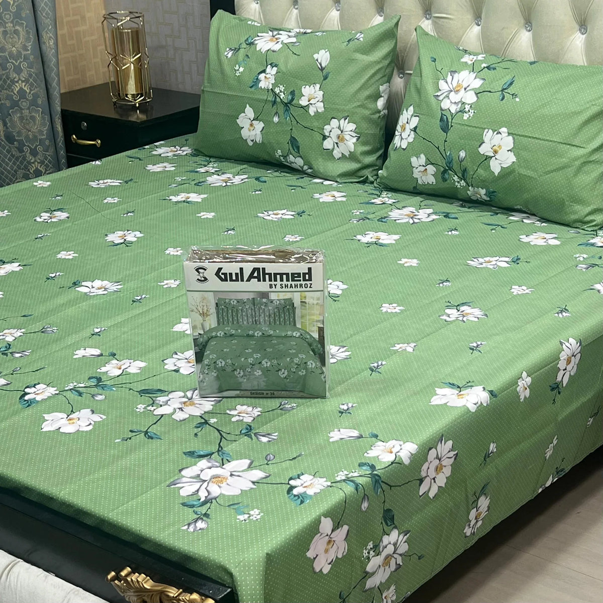 KADU PREMIUM COTTON KING BEDSHEET 3 PCS