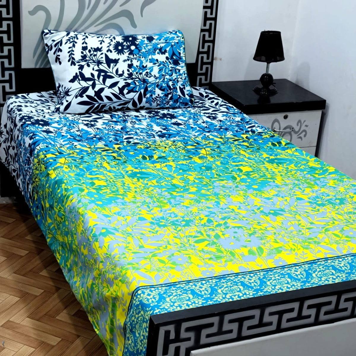 4-PCS SINGLE (PAIR) BEDSHET-0256