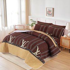 6 Pcs Comforter Set Nishat-1093 ( Light Filling)