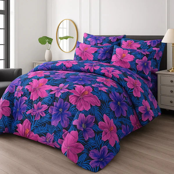 7 Pcs Comforter Set DZ-98 ( light weight filling )