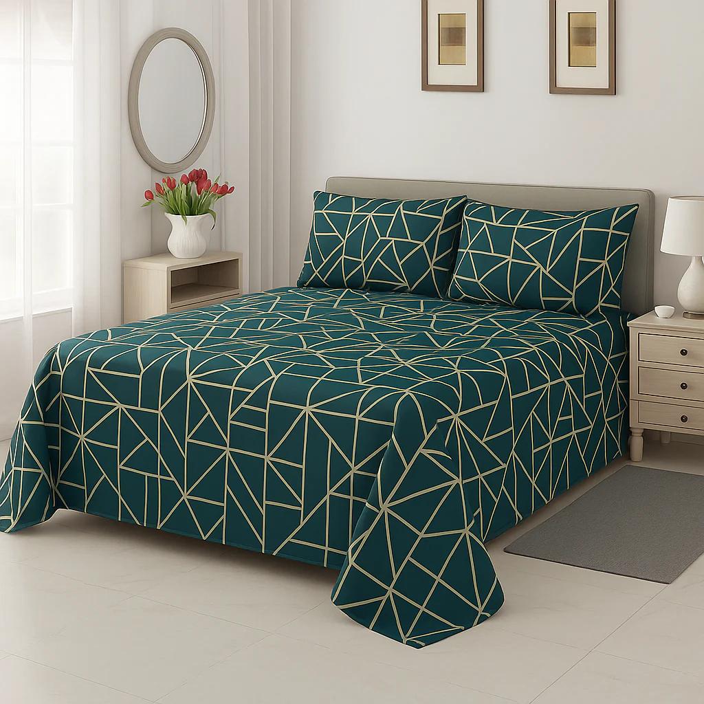 SIGMA PREMIUM  COTTON KING BEDSHEET 3 PCS