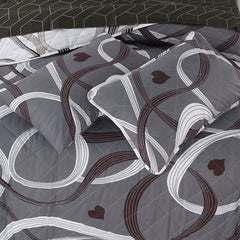 LUVOZA 6 Pcs Comforter Set Nishat-2099 ( Light Filling)