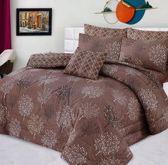 7 Pcs Comforter Set DZ-92 ( light weight filling )