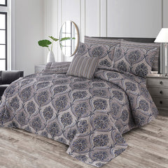 7 Pcs Comforter Set DZ-98 ( light weight filling )