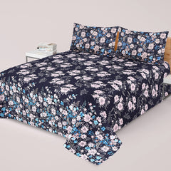 DZ-1043 PREMIUM COTTON KING BEDSHEET 3 PCS