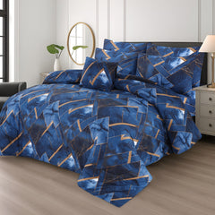 7 Pcs Comforter Set DZ-80 ( light weight filling )