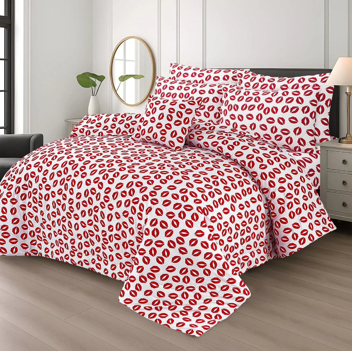SORO SUMMER COMFORTER SET- 7 PCS