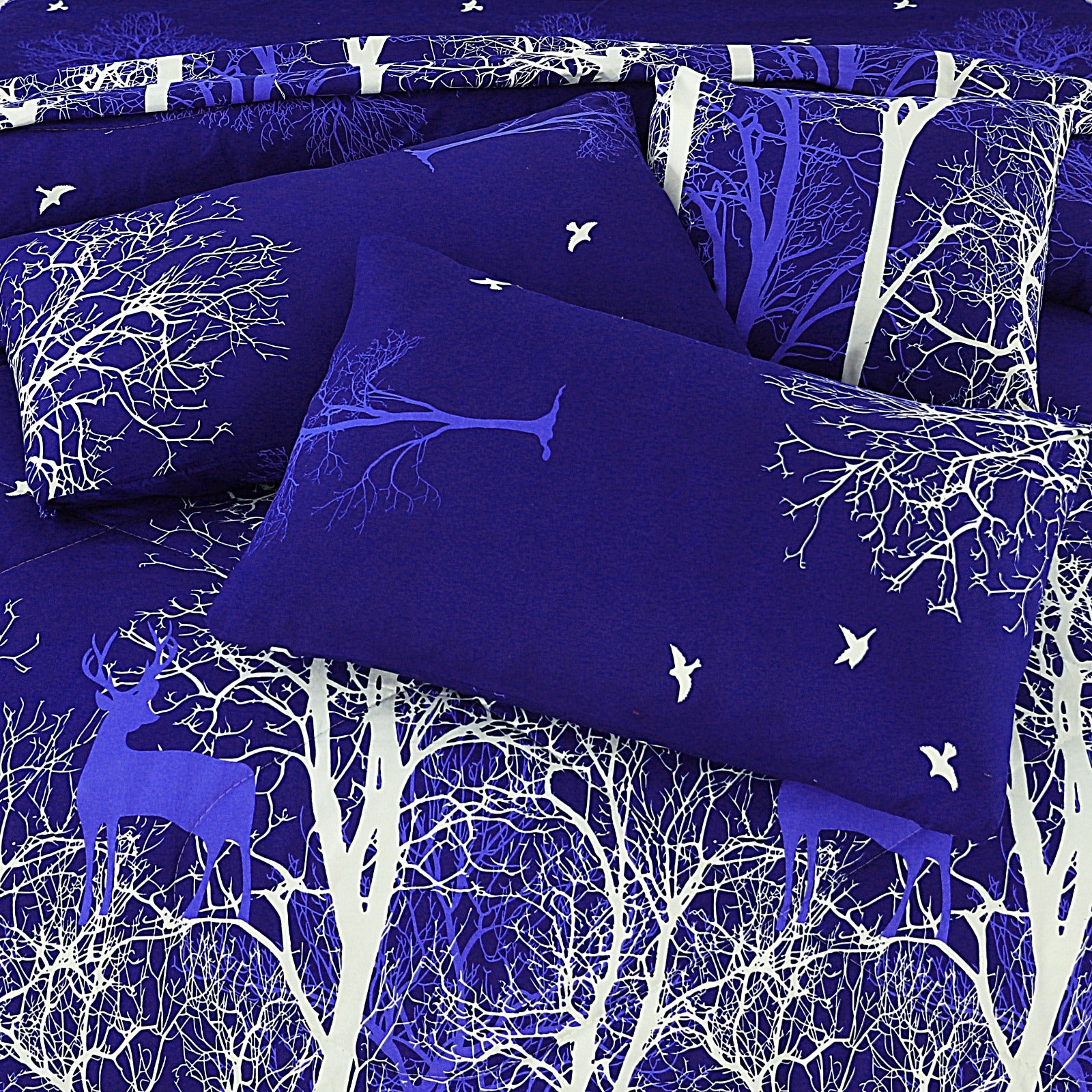 7 Pcs Comforter Set DZ-72 ( light weight filling )