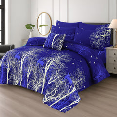 7 Pcs Comforter Set DZ-72 ( light weight filling )