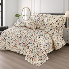 7 Pcs Comforter Set DZ-86 ( light weight filling )