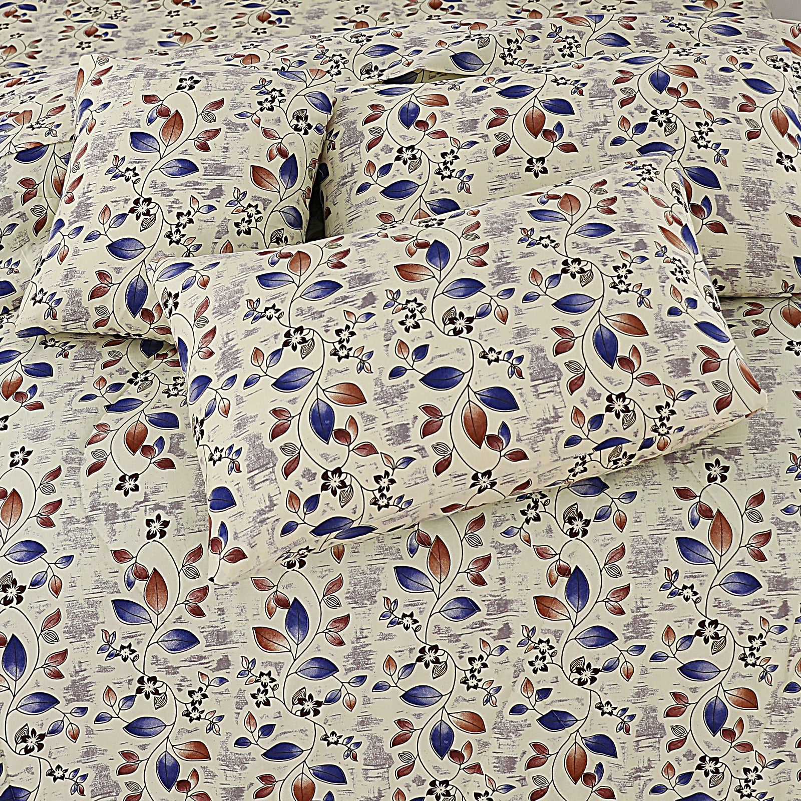 7 Pcs Comforter Set DZ-86 ( light weight filling )
