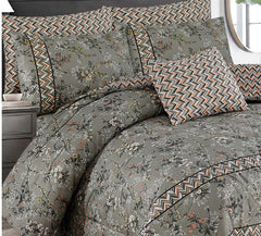 7 Pcs Comforter Set DZ-56 ( light weight filling )