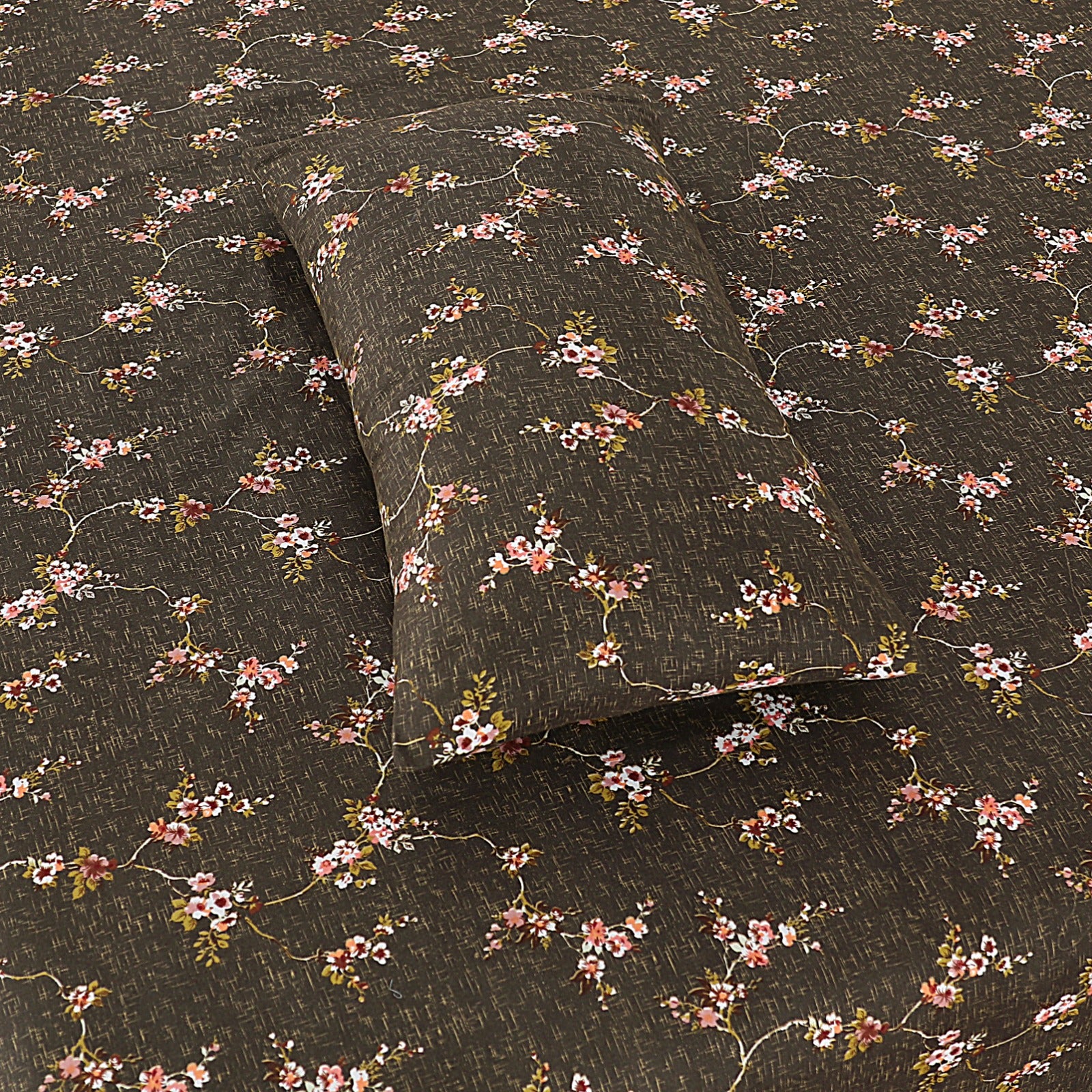 BUTTRY PREMIUM PURE  COTTON KING BEDSHEET 3 PCS