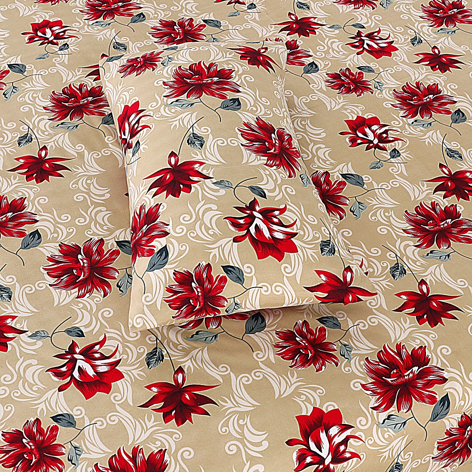 XARA PREMIUM COTTON KING BEDSHEET 3 PCS