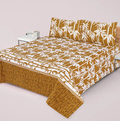 CLASSIC  PRINTED MIX COTTON BEDSHEET ASH-4007