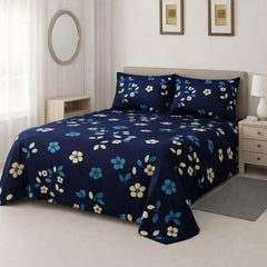 PRINTED PURE COTTON BEDSHEET ASH-4093
